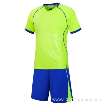 Wholesale Inexpensive Soccer Jersey Set Full Soccer Uniform